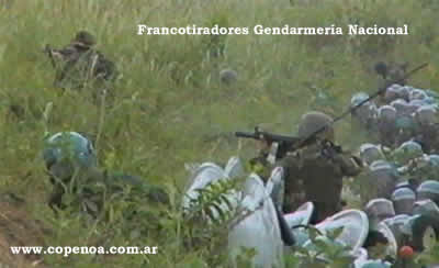 Francotirador Gendarmería Nacional 